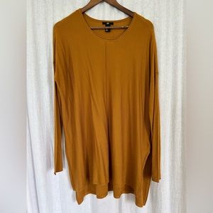 Mustard color long sleeve from H&M. Size M.